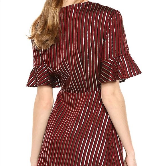 Show Me Your MuMu Leslie Mini Wrap Dress NWT - Picture 2 of 3